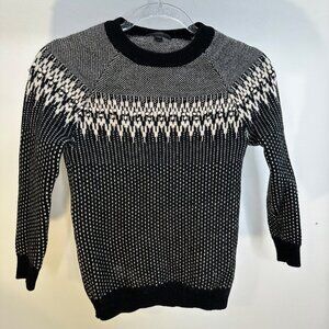 J Crew Merino Wool‎ Fair Isle Sweater
